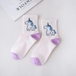 Cotton Unicorn Socks -Unicorn Fashion 65814 zyt5yj