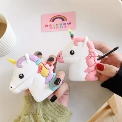 Silicone Unicorn Airpods Case