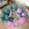 Jewel Unicorn SW2485 Round Carpet, Cute Kids Playroom Mat, Bedroom Circle Rug -Unicorn Fashion 67ee2854920aa054bc143beaa3121326 542be89e 1d11 4d4c ac1b d06aaada0d2b