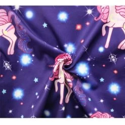 Unicorn In The Galaxy Long-Sleeve Zipper Jacket -Unicorn Fashion 68056 3snd4m