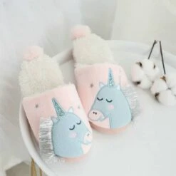 Unicorn Slippers For Girls 10 Unicorn Slippers For Girls -Unicorn Fashion 68410 wmkday