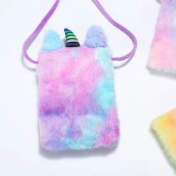 [ Arrival] Stuffed Tie-Dye Unicorn Shoulder Bag -Unicorn Fashion 68746 9pmvau