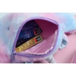[ Arrival] Plush Tie-Dye Unicorn Waist Wallet Bag -Unicorn Fashion 68767 noubyo