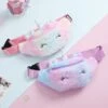 [ Arrival] Plush Tie-Dye Unicorn Waist Wallet Bag -Unicorn Fashion 68767 y2umo9