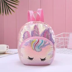 Unicorn Dazzling Sequin Backpack -Unicorn Fashion 68997 hpdbco