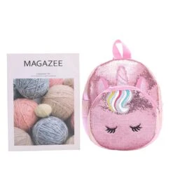Unicorn Dazzling Sequin Backpack -Unicorn Fashion 68997 v4w39h