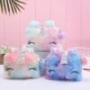 [ Arrival] Cute Tie-Dye Unicorn Plush Shoulder Bag/Purse -Unicorn Fashion 69012 qvawhe