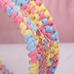 [ Arrival] Unicorn Hand Knitting Round &Transparent Shoulder Bag -Unicorn Fashion 69052 pbz3we