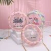[ Arrival] Unicorn Hand Knitting Round &Transparent Shoulder Bag -Unicorn Fashion 69052 qthoq7
