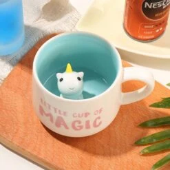 Cute Unicorn 3D Ceramic Mugs