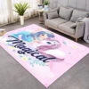 Unicorn And Mermaid Large Area Rug