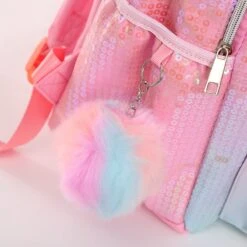 Ombre Sequin & Glittering Unicorn Backpack -Unicorn Fashion 70310 aaytqc