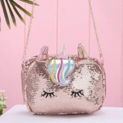 Unicorn Bling Sequined Shoulder Bag -Unicorn Fashion 70343 1wxq6g