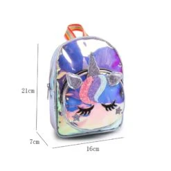 Hologram Unicorn Mini Backpack -Unicorn Fashion 70386 tyqfjw