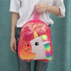 Unicorn Plush Backpack -Unicorn Fashion 70464 0hg71j
