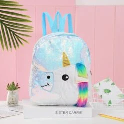 Unicorn Plush Backpack -Unicorn Fashion 70464 6ulkuk