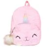 Faux Fur Unicorn Bagpack -Unicorn Fashion 70509 3oznda