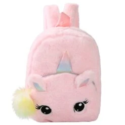Faux Fur Unicorn Bagpack 10 Faux Fur Unicorn Bagpack -Unicorn Fashion 70509 jb9nil