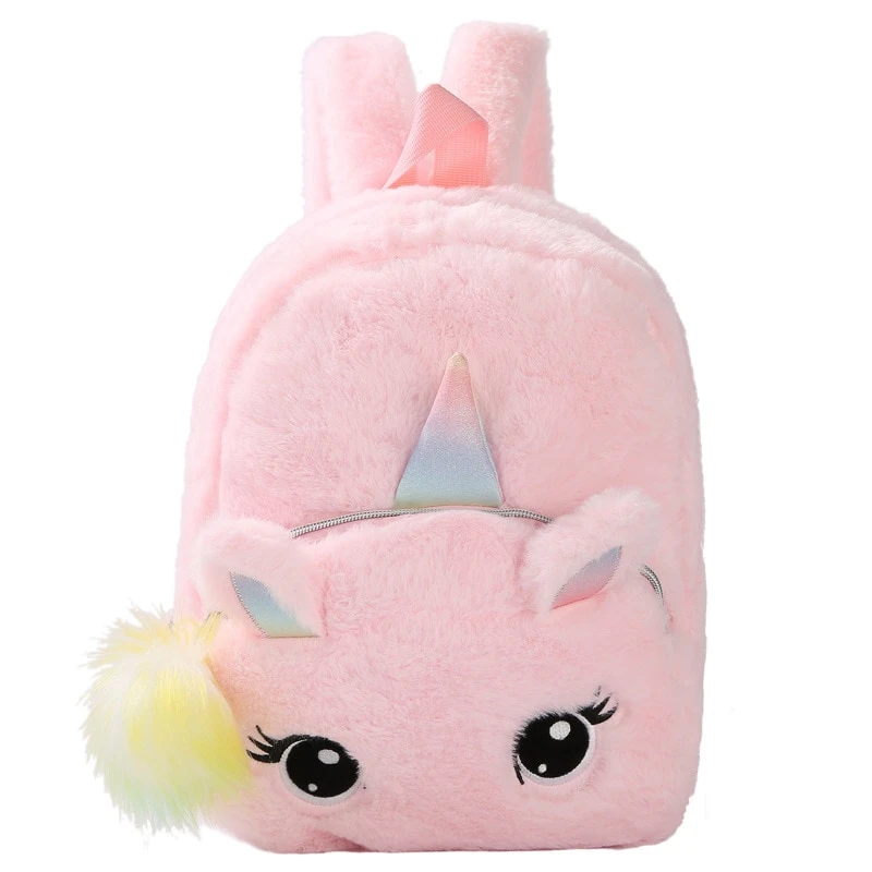 Faux Fur Unicorn Bagpack 5 Faux Fur Unicorn Bagpack - Image 3