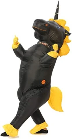 Black Inflatable Unicorn Costume -Unicorn Fashion 71m6StEIpL. AC UY550