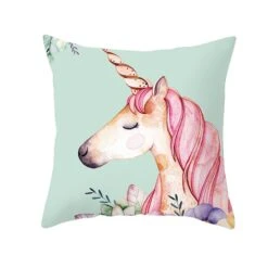 Unicorn Flamingo Pillowcover -Unicorn Fashion 72179 3icaf8
