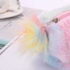 Fluffy Unicorn Pencil Bag 9 Fluffy Unicorn Pencil Bag -Unicorn Fashion 72969 pb4r2w