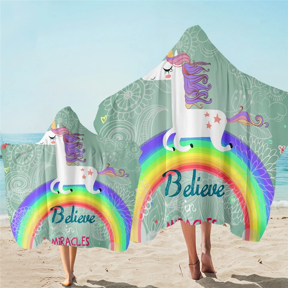 Unicorn Hooded Blanket 10 Unicorn Hooded Blanket - Image 8