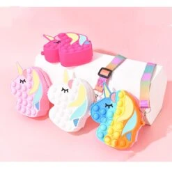 Squishy Fidget Toys Premium Unicorn Mini Shoulder Bag