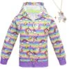 Zipper Rainbow Unicorn Jacket -Unicorn Fashion 742743 xr1sic