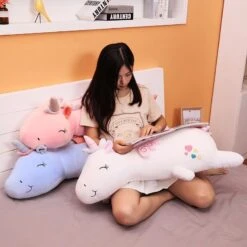 Super Cottony Unicorn Pillow -Unicorn Fashion 75078 becxti