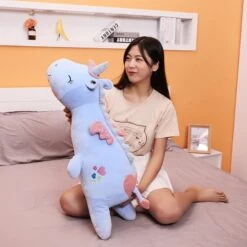 Super Cottony Unicorn Pillow -Unicorn Fashion 75078 deit5k