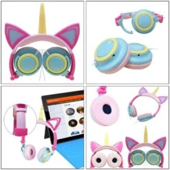 LED Glowing Unicorn Headphones 13 LED Glowing Unicorn Headphones -Unicorn Fashion 75308 e0zpj4