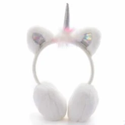 Plush Unicorn Winter Earmuffs -Unicorn Fashion 75424 xs6hja