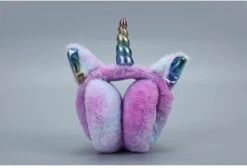 Warm Rainbow Unicorn Earmuffs -Unicorn Fashion 75488 4jvvne