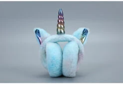 Warm Rainbow Unicorn Earmuffs -Unicorn Fashion 75488 pngfag