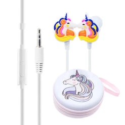 Adorable Unicorn Wired Earphones