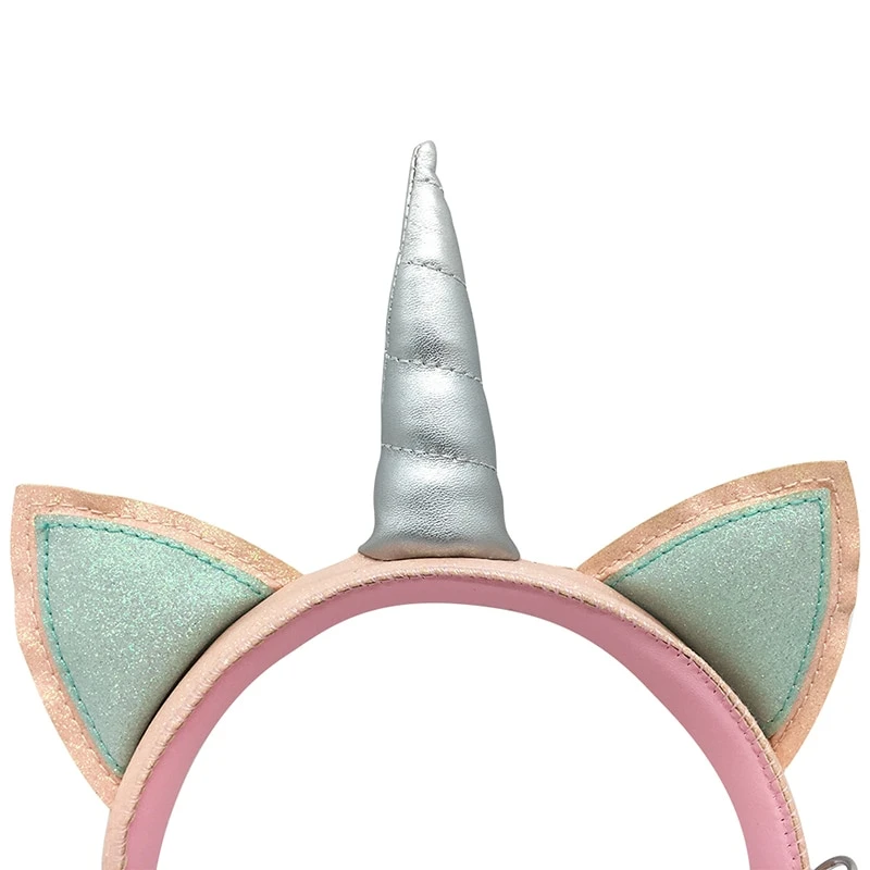 Baby Pink Mint Unicorn Headphones 6 Baby Pink Mint Unicorn Headphones - Image 4