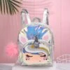 Jelly Rainbow Unicorn Backpack -Unicorn Fashion 75755 3hqikn