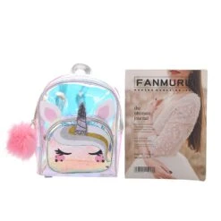 Jelly Rainbow Unicorn Backpack -Unicorn Fashion 75755 ckti6i