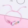 Lovely Pink Adjustable Unicorn Bracelet -Unicorn Fashion 76871 5aa65f