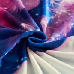 Unicorn In The Galaxy Blanket -Unicorn Fashion 77465 umon9a