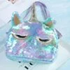 Unicorn Holographic Sequin Cross-body Bag -Unicorn Fashion 78053 jrgiiq