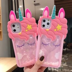 3D Glitter Unicorn IPhone Case -Unicorn Fashion 78550 gwff8q