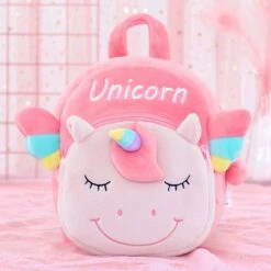 3D Stuffed Unicorn School Bag -Unicorn Fashion 78620 b4ipql 1
