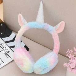 Unicorn Adorable Plush Earmuffs -Unicorn Fashion 78638 frmrh2
