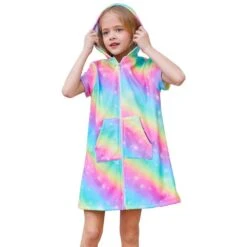 Holographic Rainbow Unicorn Dress -Unicorn Fashion 78822 5kefc6