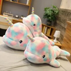 Colorful Narwhal Unicorn Plush Toy -Unicorn Fashion 78880 vzr9eo