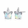 925 Sterling Silver Holographic Unicorn Earrings -Unicorn Fashion 78973 1c9c7e