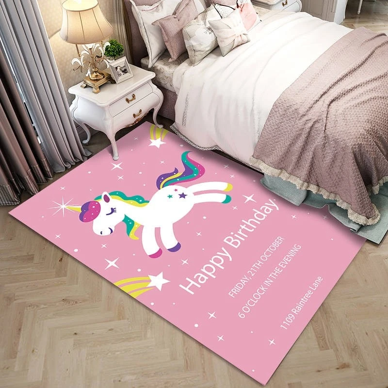 Girls Unicorn Rugs 5 Girls Unicorn Rugs - Image 3