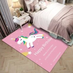 Rainbow And Sky Unicorn Rugs -Unicorn Fashion 79729 sc68wh 3
